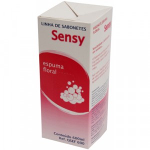 Sabonete em Espuma Sensy Floral - Refil 600ml